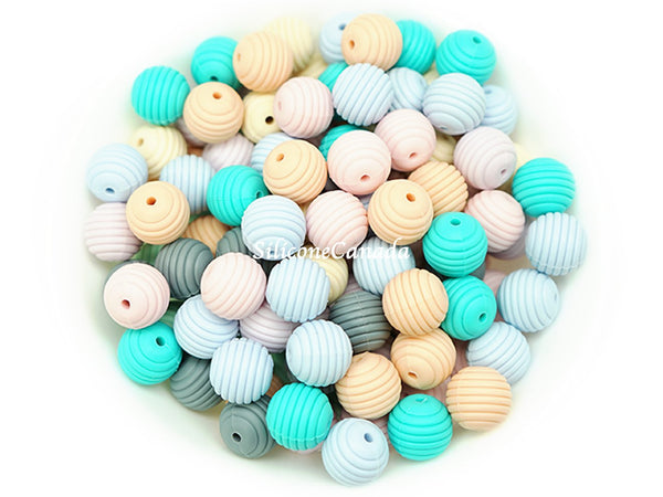beehive silicone beads, bpa free beads, non toxic silicone beads, silicone beads wholesale