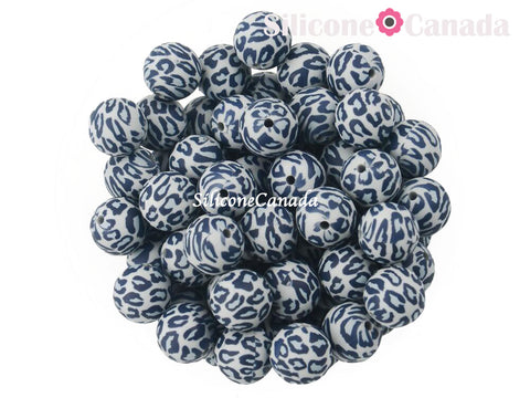 Round Grey Leopard