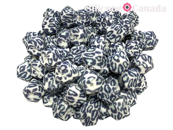 Hexagons Patterned Print
