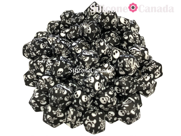 Hexagons Patterned Print